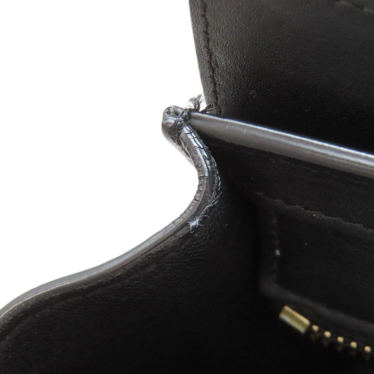 CELINE Luggage nano 2 WAY Handbag Calf Ladies [Used]