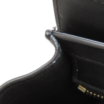 CELINE Luggage nano 2 WAY Handbag Calf Ladies [Used]