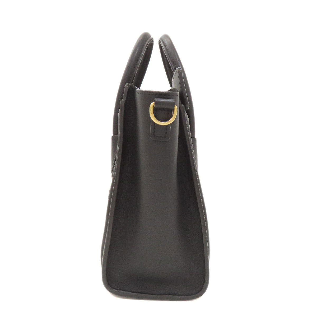 CELINE Luggage nano 2 WAY Handbag Calf Ladies [Used]