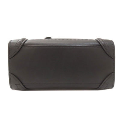 CELINE Luggage nano 2 WAY Handbag Calf Ladies [Used]