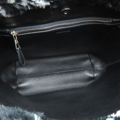 BALENCIAGA 581762 Everyday 2WAY Handbag Fur Ladies [Used]