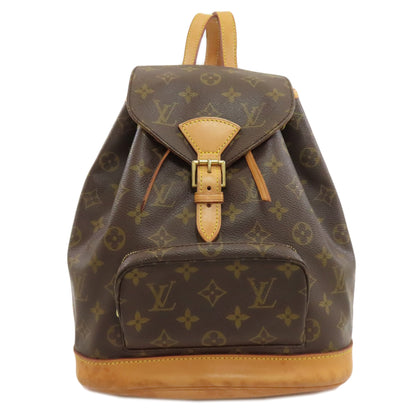 LOUIS VUITTON M51136 MontsourisMM Backpack Â· Daypack Monogram canvas Ladies [Used]