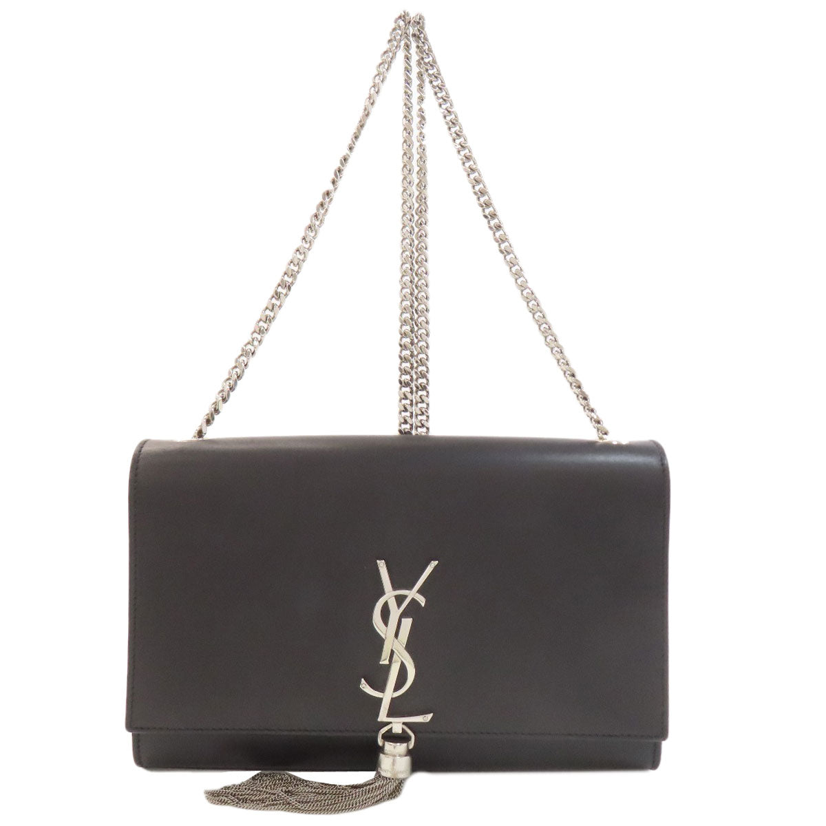 YVES SAINT LAURENT Classic Kate ChainShoulder Shoulder Bag Calf Ladies [Used]