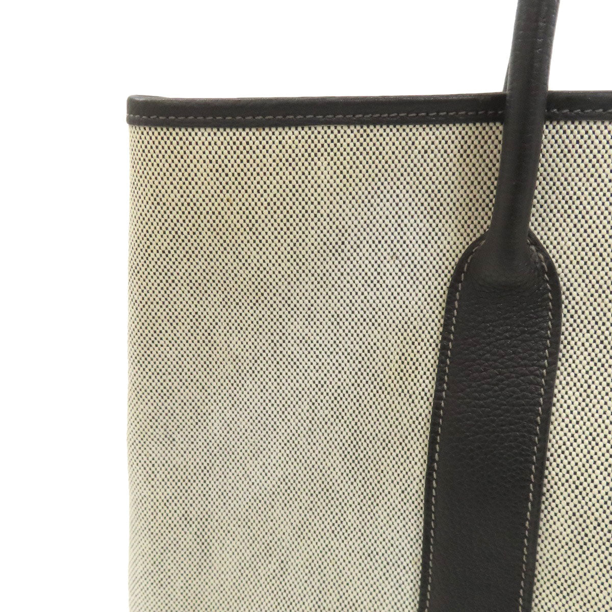 HERMES Garden Party PM Silver Hardware Tote Bag Tower ash Ladies [Used]