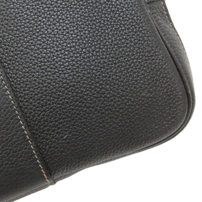 HERMES Garden Party PM Silver Hardware Tote Bag Tower ash Ladies [Used]