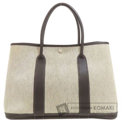 HERMES Garden Party PM Silver Hardware Tote Bag Tower ash Ladies [Used]