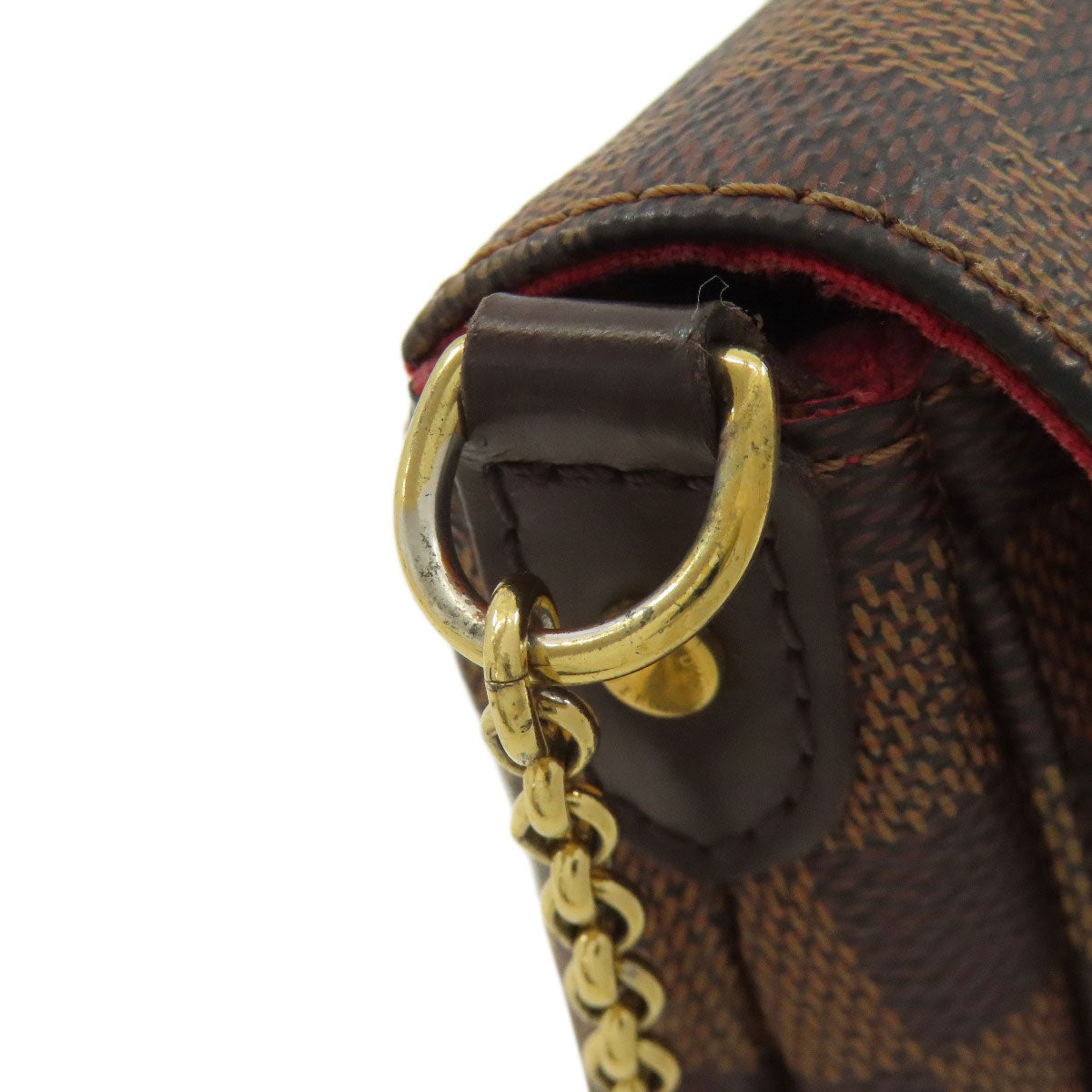 LOUIS VUITTON N41276 Favorit PM Handbag Damier canvas Ladies [Used]