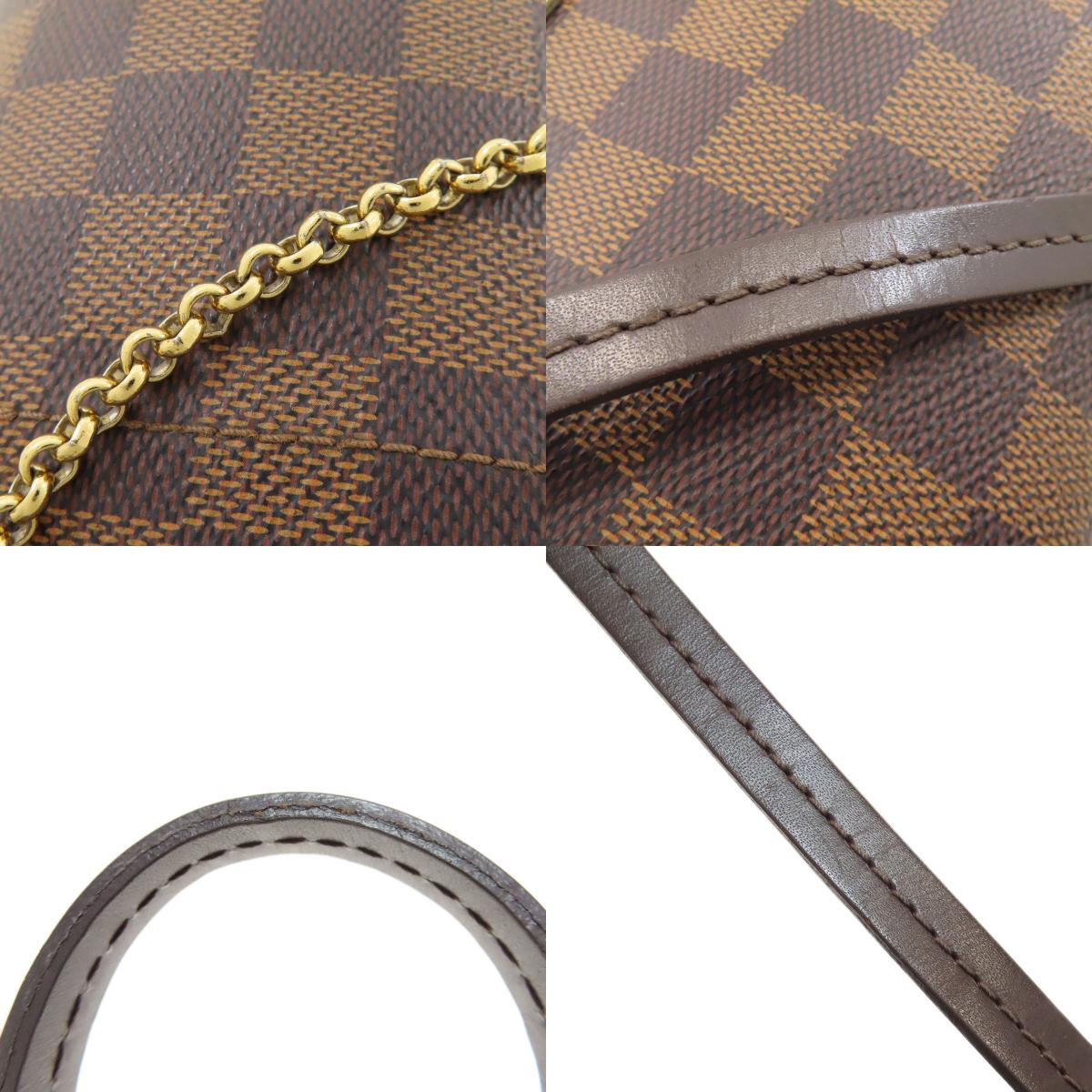 LOUIS VUITTON N41276 Favorit PM Handbag Damier canvas Ladies [Used]