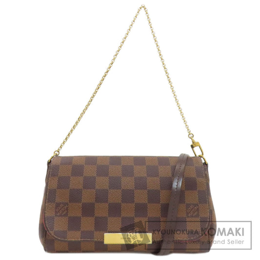 LOUIS VUITTON N41276 Favorit PM Handbag Damier canvas Ladies [Used]