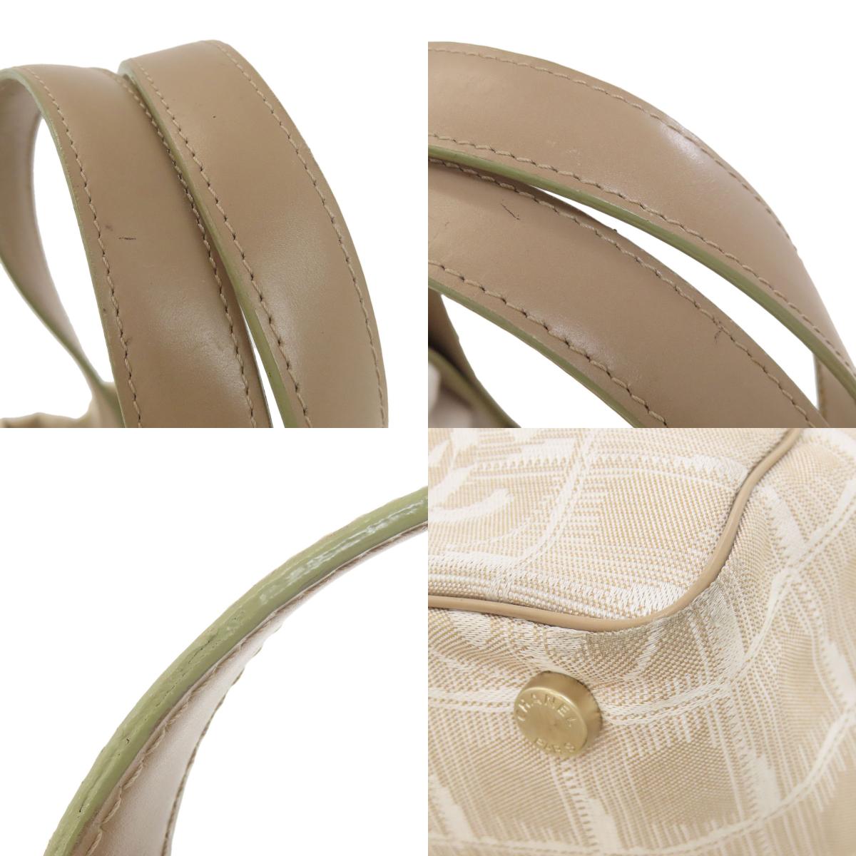 CHANEL New Travel Line MM Tote Bag Nylon jacquard Ladies [Used]