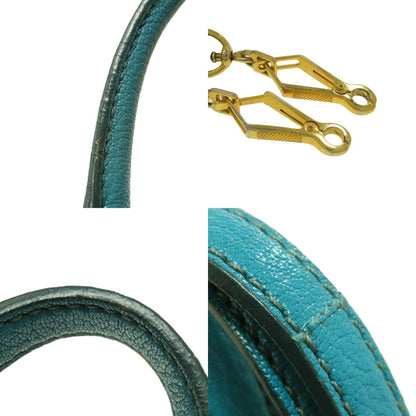 MIUMIU Madras 2WAY Handbag Leather Ladies [Used]