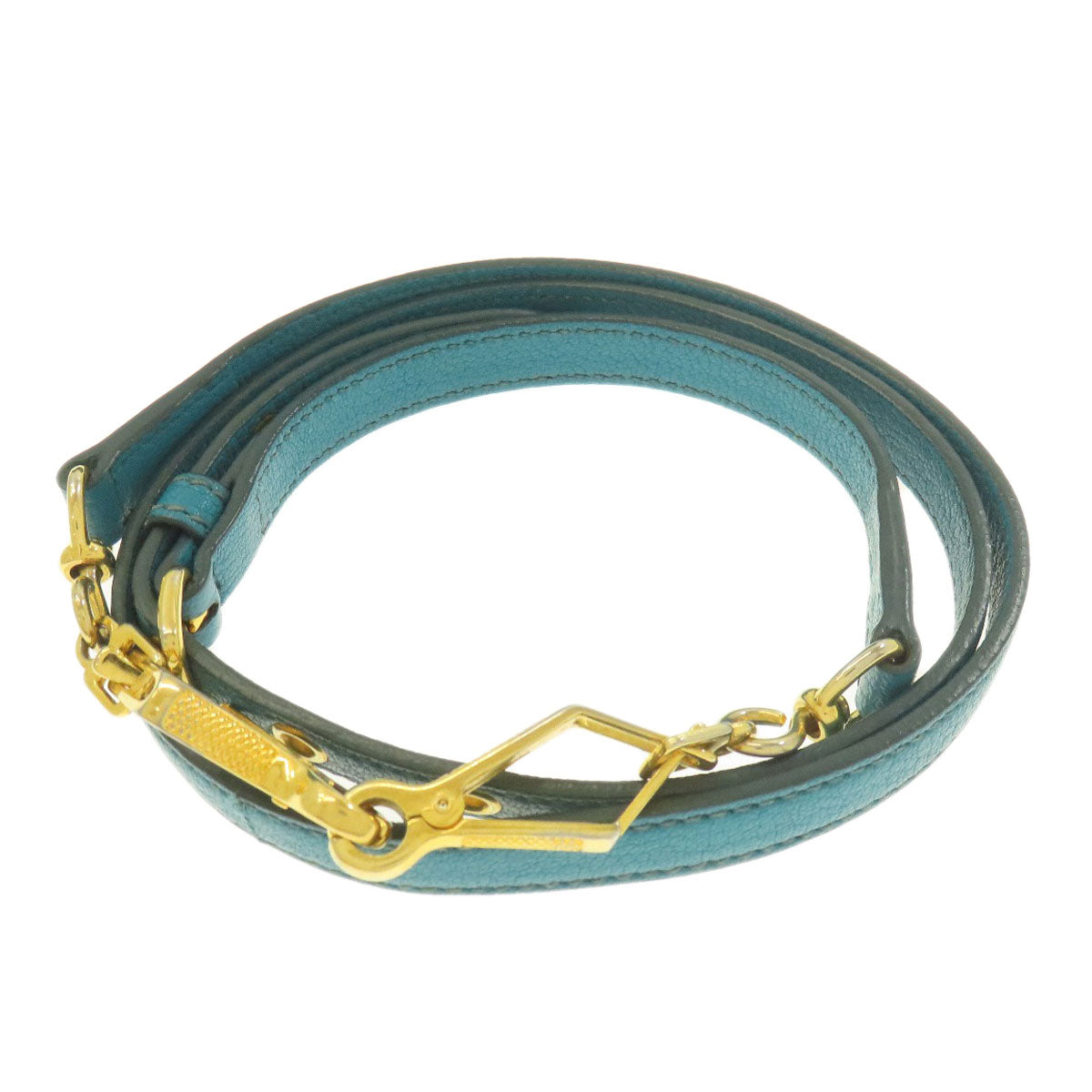 MIUMIU Madras 2WAY Handbag Leather Ladies [Used]