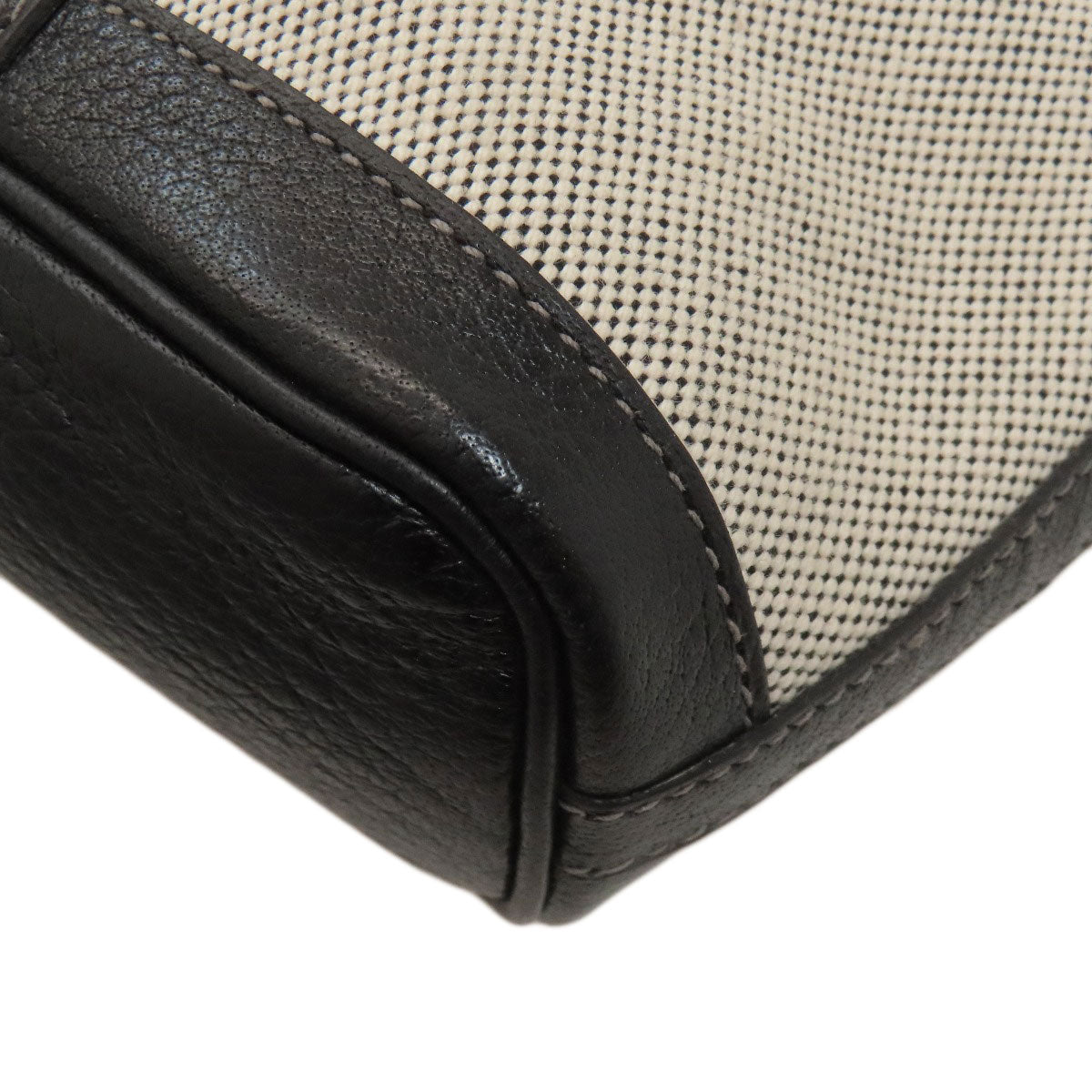 HERMES Garden File PM SilverHardware Handbag Tower ash Ladies [Used]