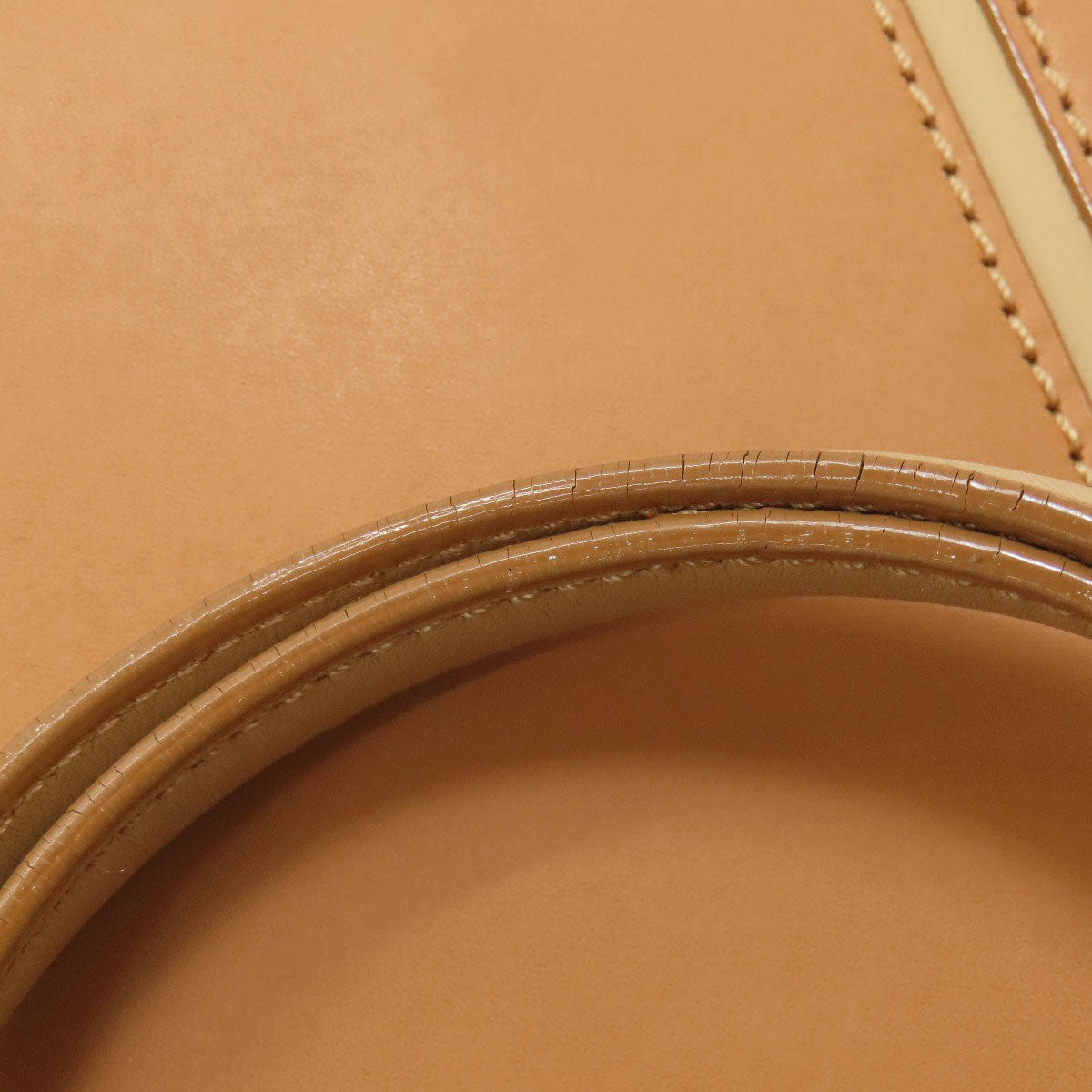 BURBERRY logo Handbag Leather Ladies [Used]