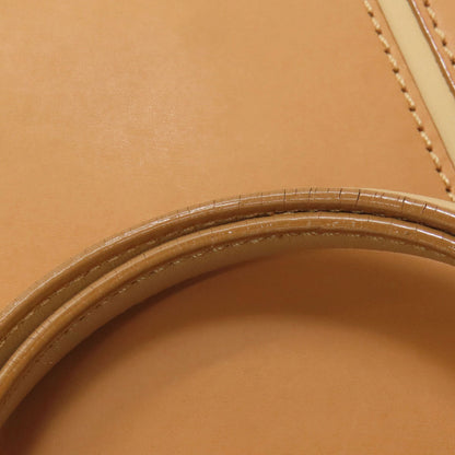 BURBERRY logo Handbag Leather Ladies [Used]