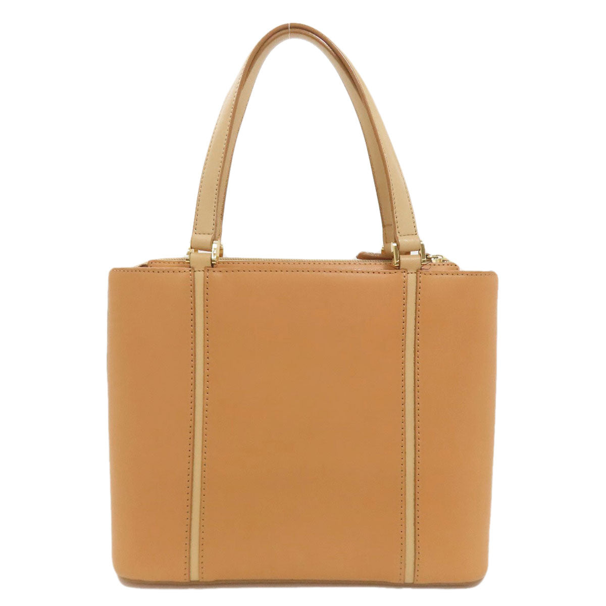 BURBERRY logo Handbag Leather Ladies [Used]