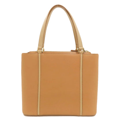 BURBERRY logo Handbag Leather Ladies [Used]