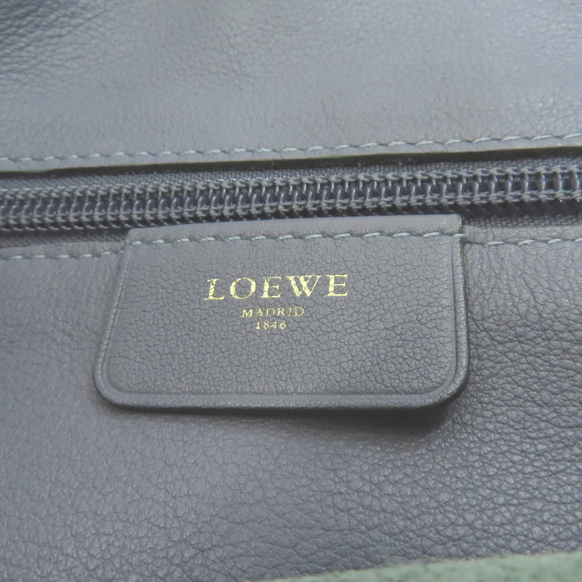 LOEWE anagram Tote Bag Calf Ladies [Used]