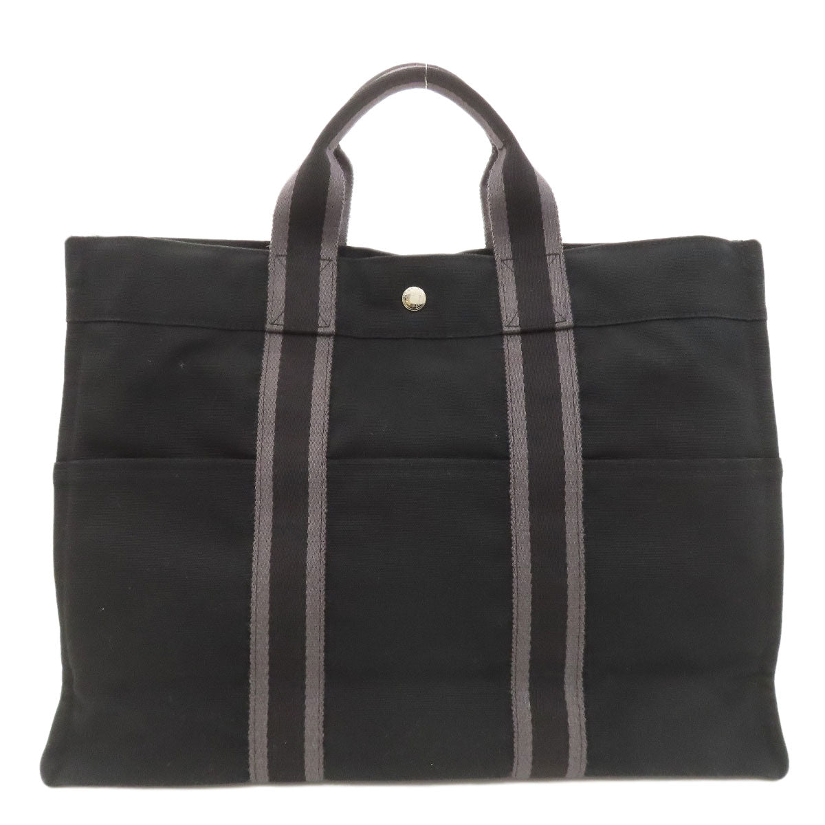 HERMES suck fool toeMM Handbag Canvas Ladies [Used]