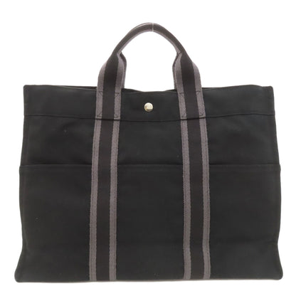 HERMES suck fool toeMM Handbag Canvas Ladies [Used]