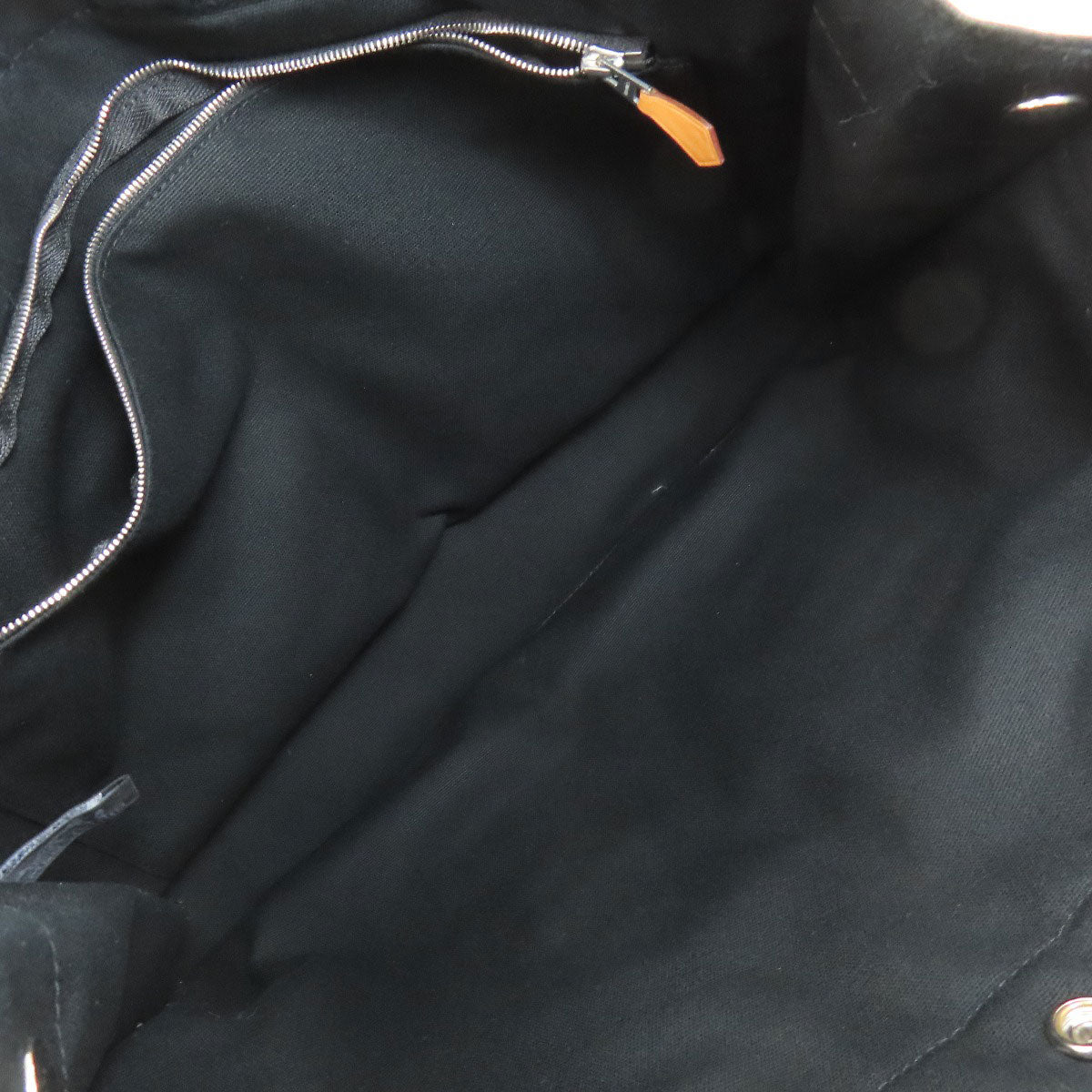 HERMES suck fool toeMM Handbag Canvas Ladies [Used]