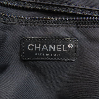 CHANEL New Travel Line MM Tote Bag Nylon jacquard Ladies [Used]