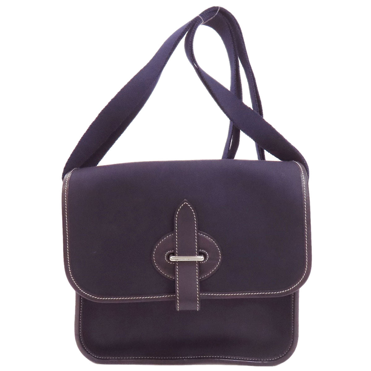 HERMES Buenaventura PM SilverHardware Shoulder Bag Towar Officche Ladies [Used]