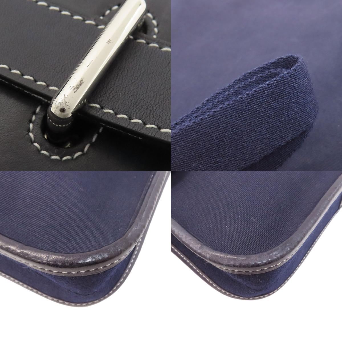 HERMES Buenaventura PM SilverHardware Shoulder Bag Towar Officche Ladies [Used]