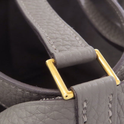 HERMES Picotin Lock PM GoldHardware Handbag Taurillon Clemence Ladies [Used]