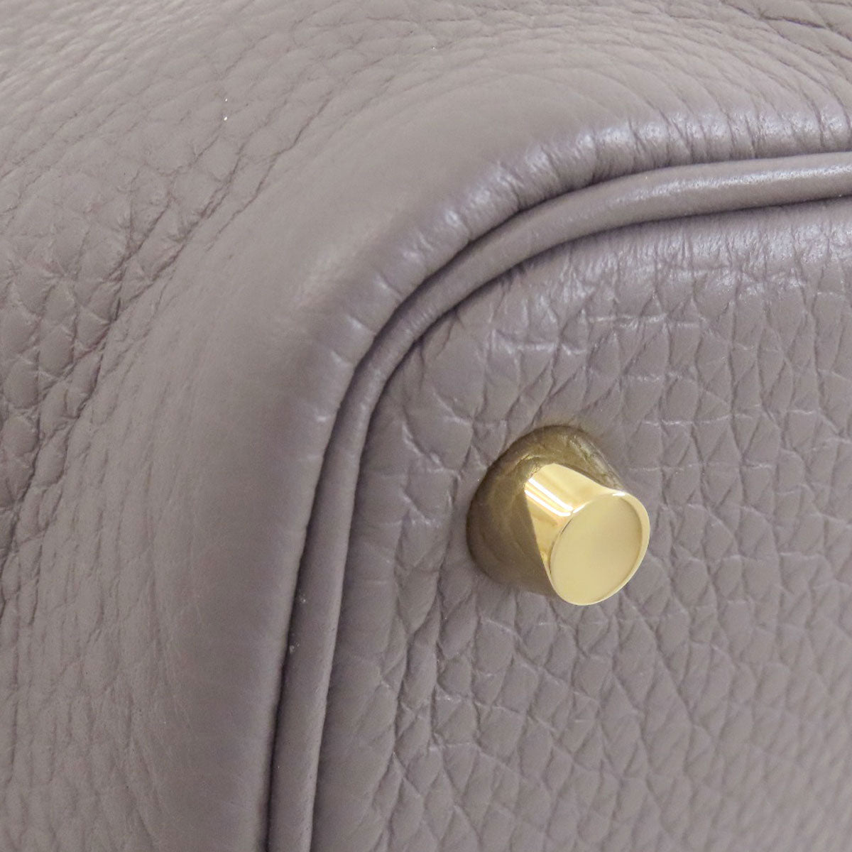 HERMES Picotin Lock PM GoldHardware Handbag Taurillon Clemence Ladies [Used]