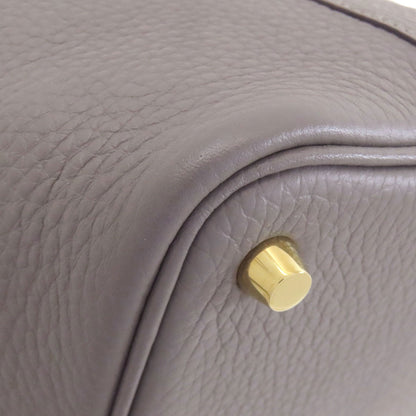 HERMES Picotin Lock PM GoldHardware Handbag Taurillon Clemence Ladies [Used]