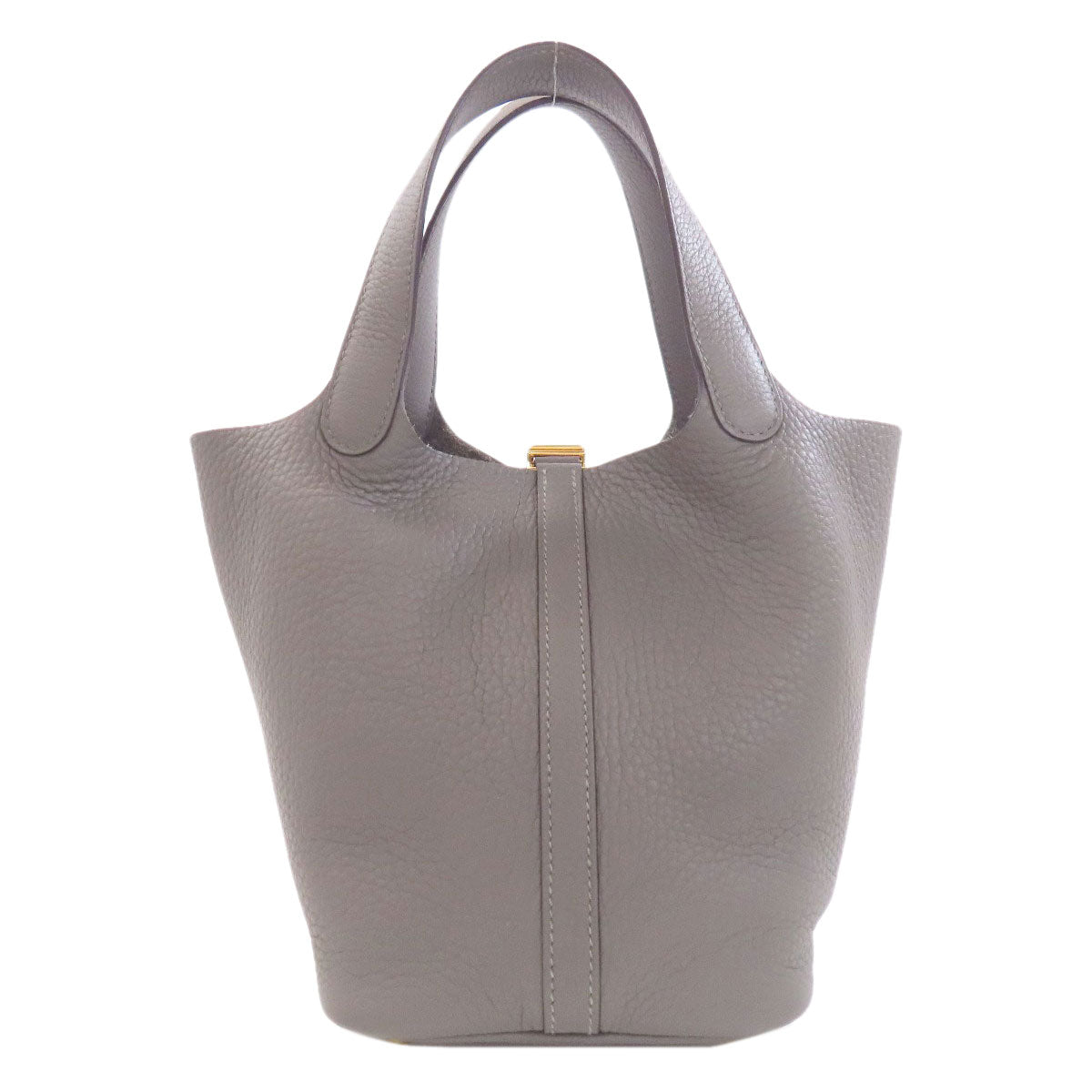 HERMES Picotin Lock PM GoldHardware Handbag Taurillon Clemence Ladies [Used]