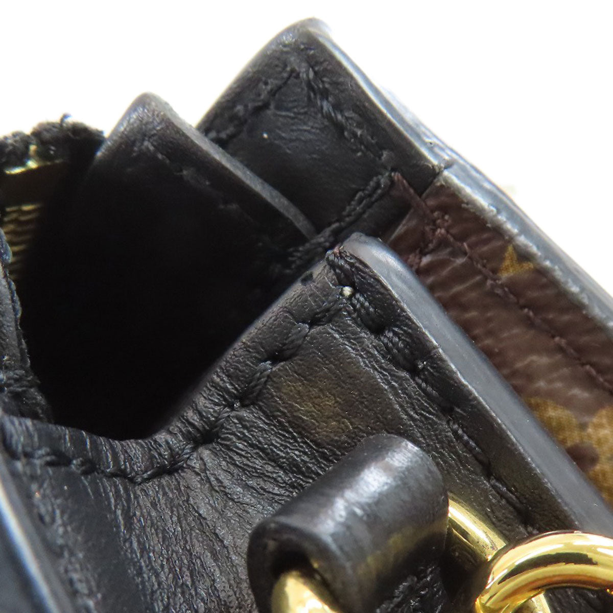 LOUIS VUITTON M43596 Trunk clutch Shoulder Bag Monogram reverse Ladies [Used]