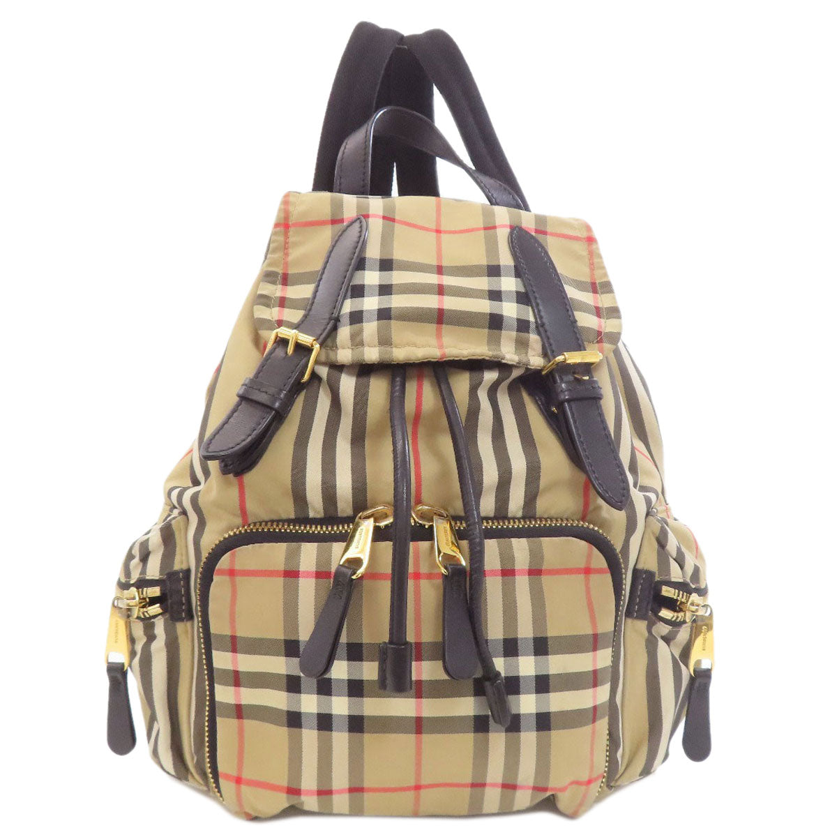BURBERRY Nova Check Backpack Â· Daypack Nylon Ladies [Used]