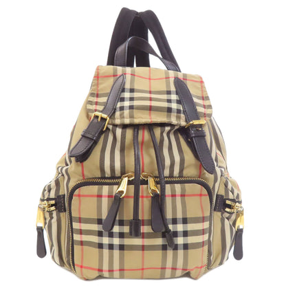 BURBERRY Nova Check Backpack Â· Daypack Nylon Ladies [Used]