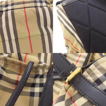 BURBERRY Nova Check Backpack Â· Daypack Nylon Ladies [Used]