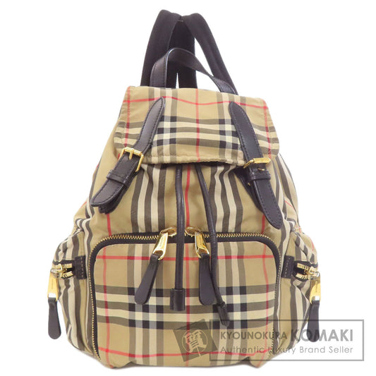 BURBERRY Nova Check Backpack Â· Daypack Nylon Ladies [Used]