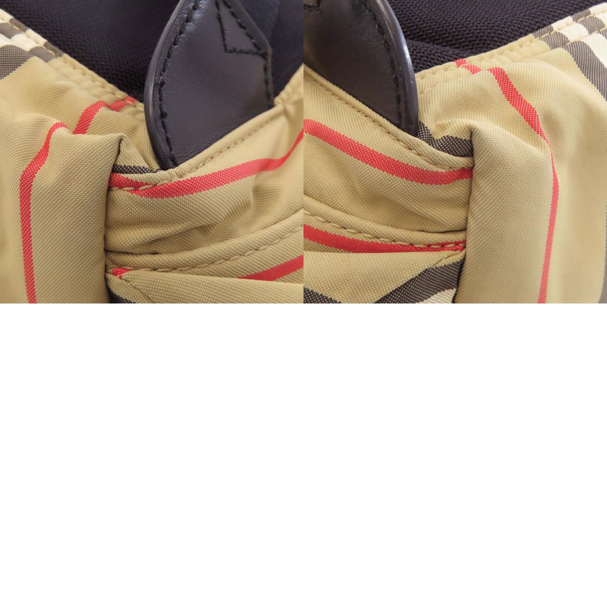 BURBERRY Nova Check Backpack Â· Daypack Nylon Ladies [Used]