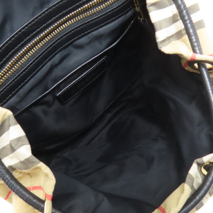 BURBERRY Nova Check Backpack Â· Daypack Nylon Ladies [Used]