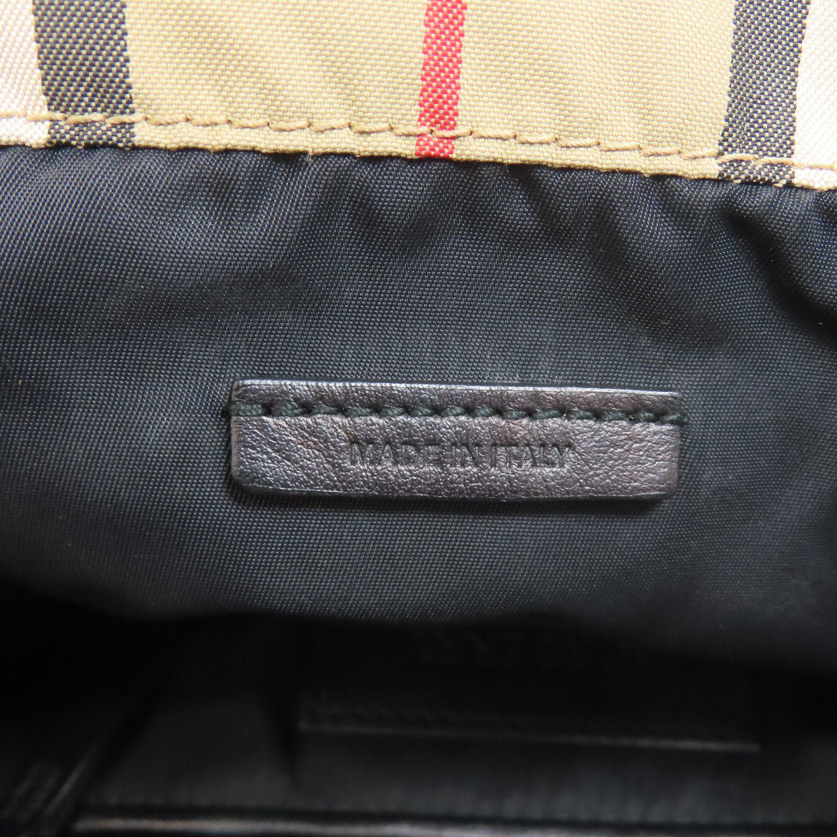 BURBERRY Nova Check Backpack Â· Daypack Nylon Ladies [Used]