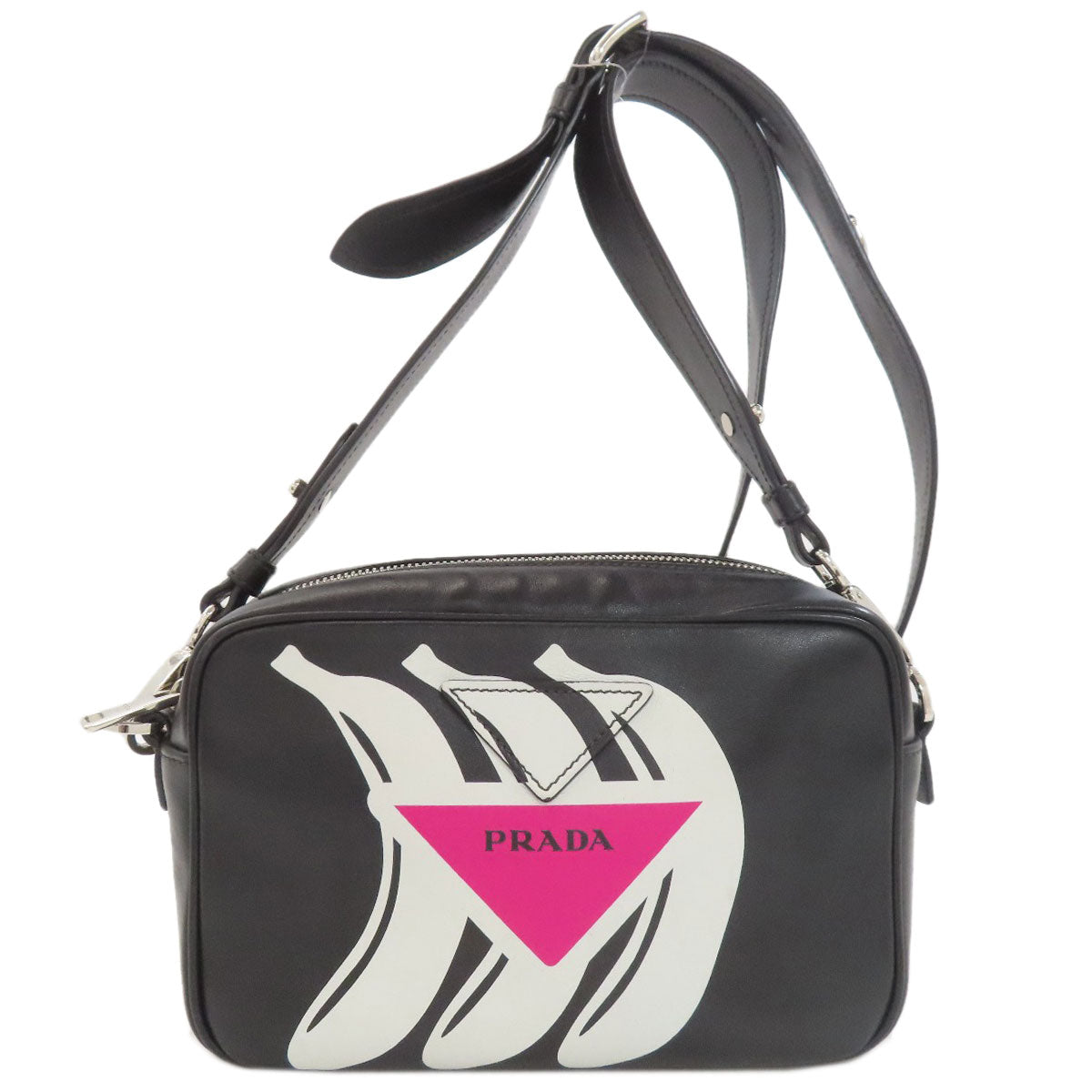 PRADA banana Shoulder Bag Calf Ladies [Used]