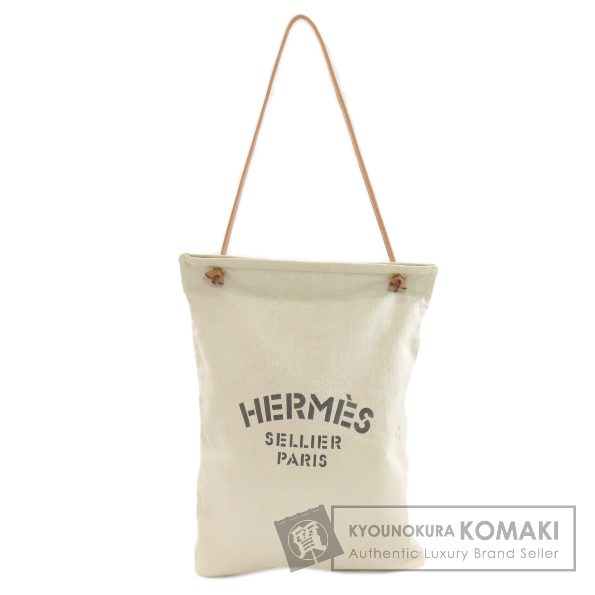 HERMES Alain GM Tote Bag Canvas Ladies [Used]