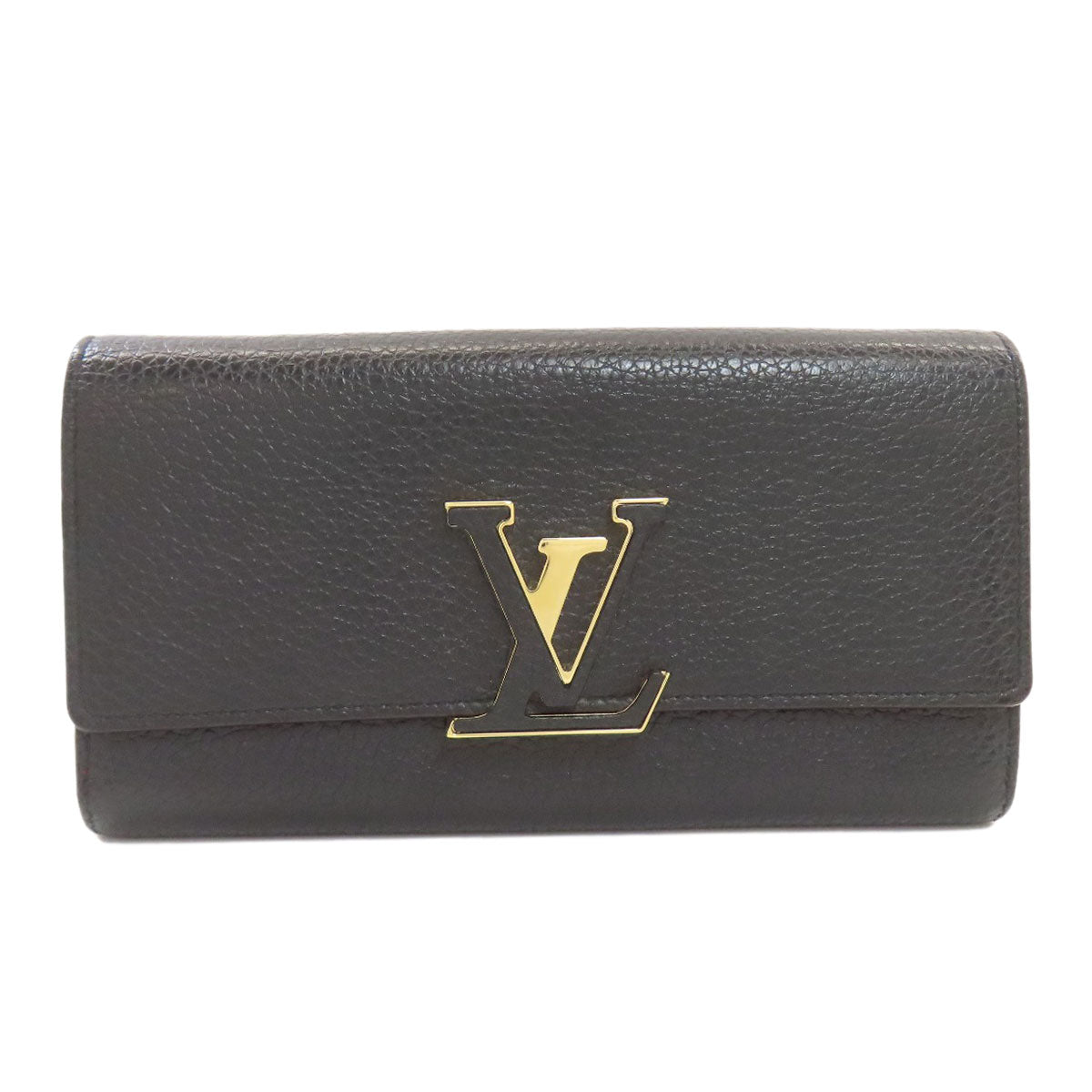 LOUIS VUITTON M61248 Portefeiulle ã» Capsines Long wallet (with coin pocket) Calf Ladies [Used]