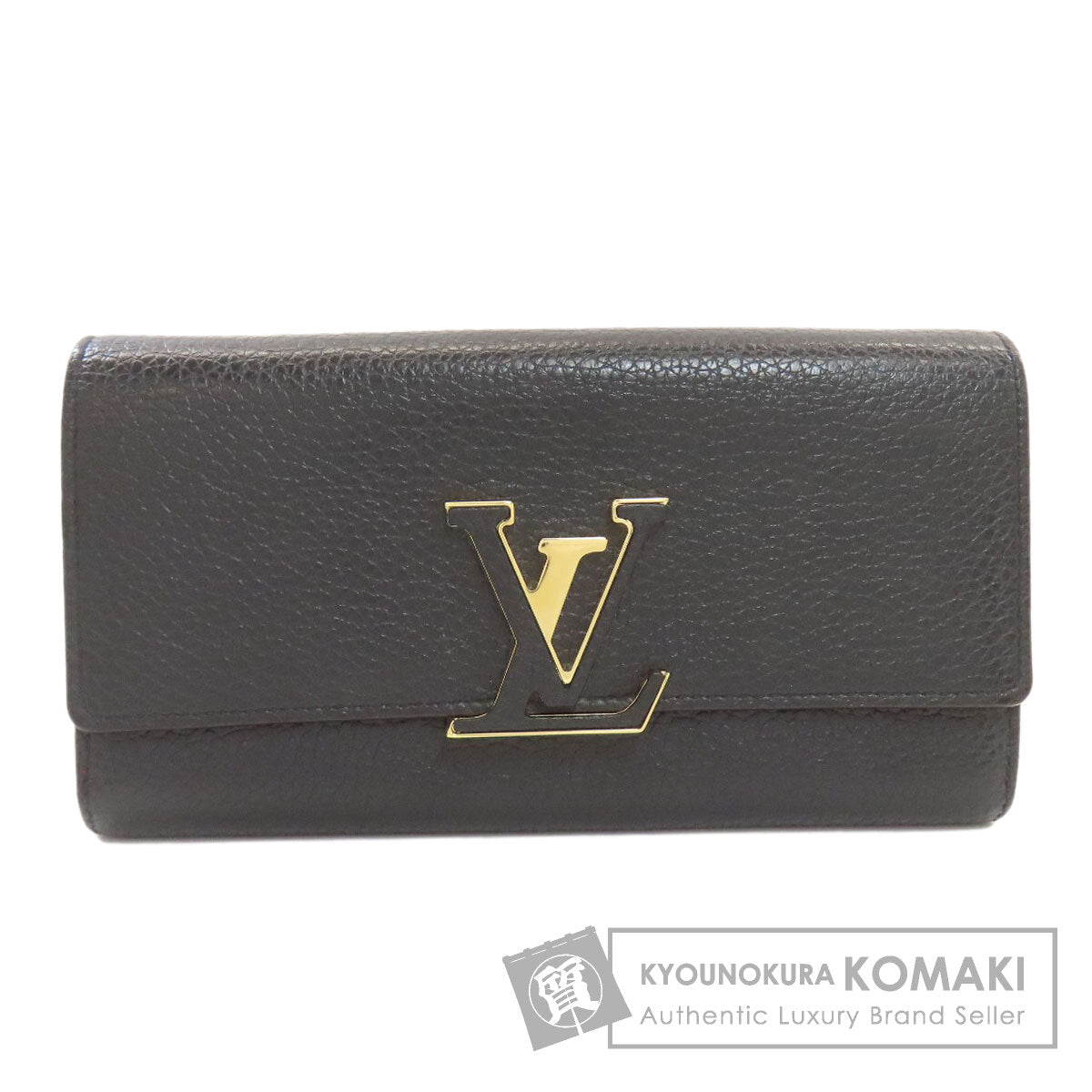 LOUIS VUITTON M61248 Portefeiulle ã» Capsines Long wallet (with coin pocket) Calf Ladies [Used]