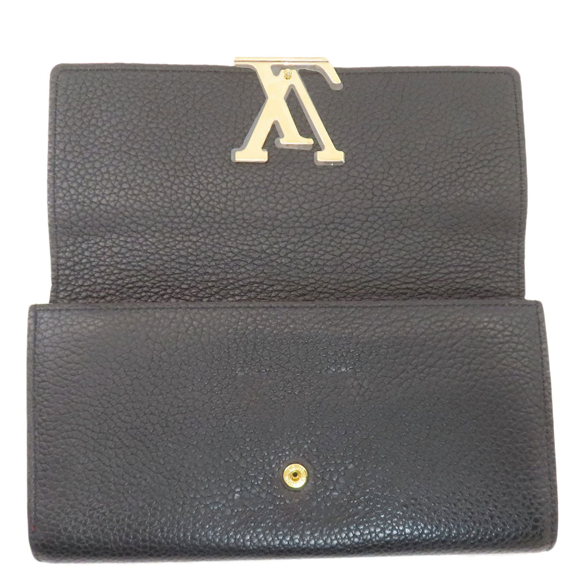 LOUIS VUITTON M61248 Portefeiulle ã» Capsines Long wallet (with coin pocket) Calf Ladies [Used]