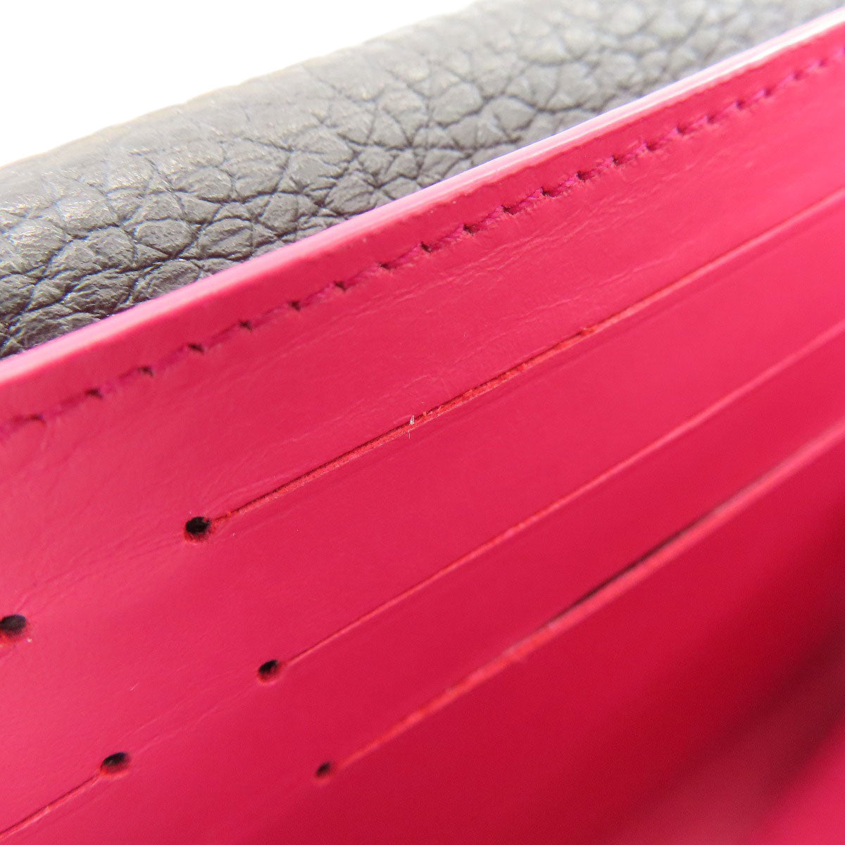 LOUIS VUITTON M61248 Portefeiulle ã» Capsines Long wallet (with coin pocket) Calf Ladies [Used]