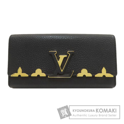 LOUIS VUITTON M64551 Portefeiulle ã» Capsines Long wallet (with coin pocket) Taurillon Clemence Ladies [Used]