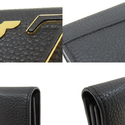 LOUIS VUITTON M64551 Portefeiulle ã» Capsines Long wallet (with coin pocket) Taurillon Clemence Ladies [Used]