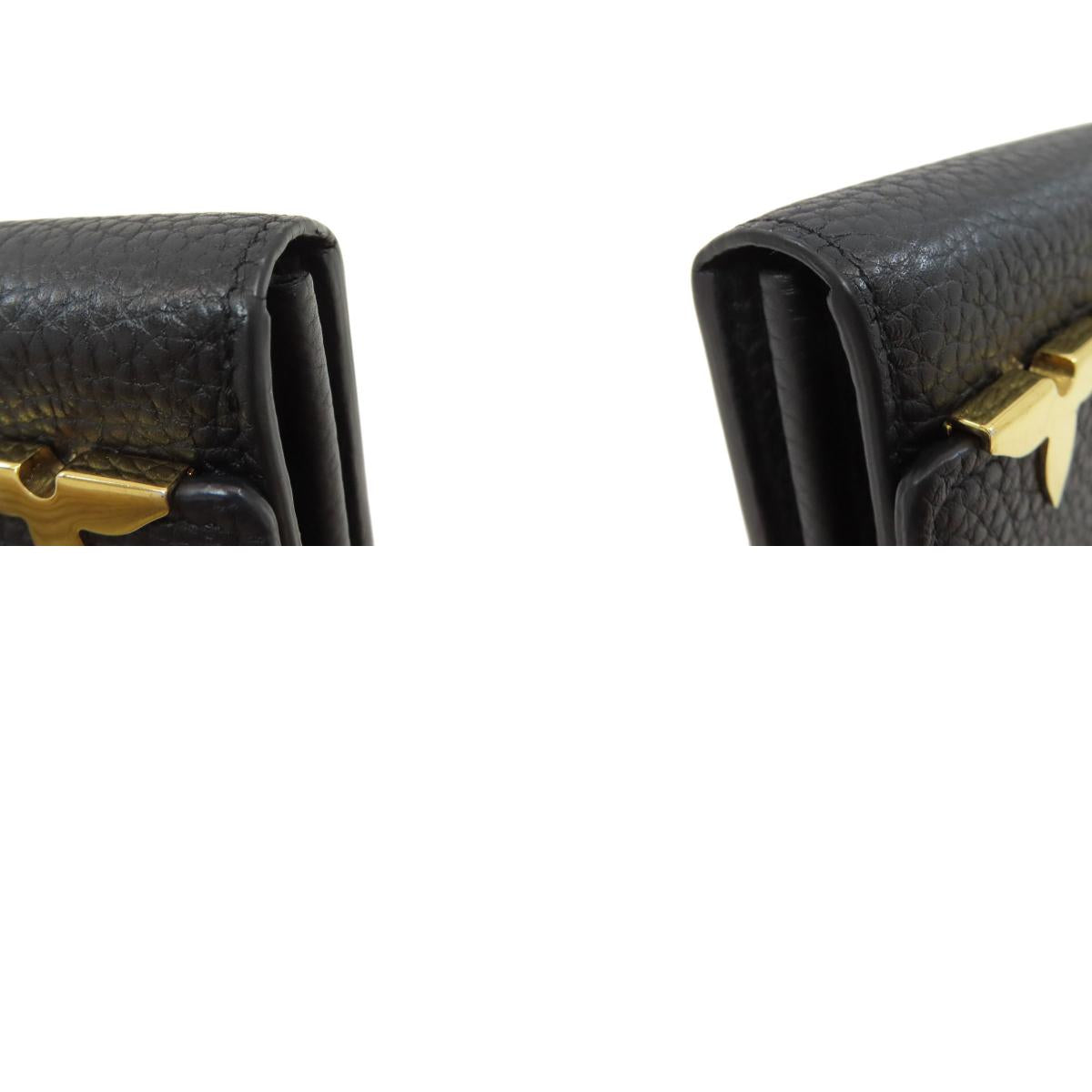 LOUIS VUITTON M64551 Portefeiulle ã» Capsines Long wallet (with coin pocket) Taurillon Clemence Ladies [Used]