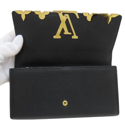 LOUIS VUITTON M64551 Portefeiulle ã» Capsines Long wallet (with coin pocket) Taurillon Clemence Ladies [Used]
